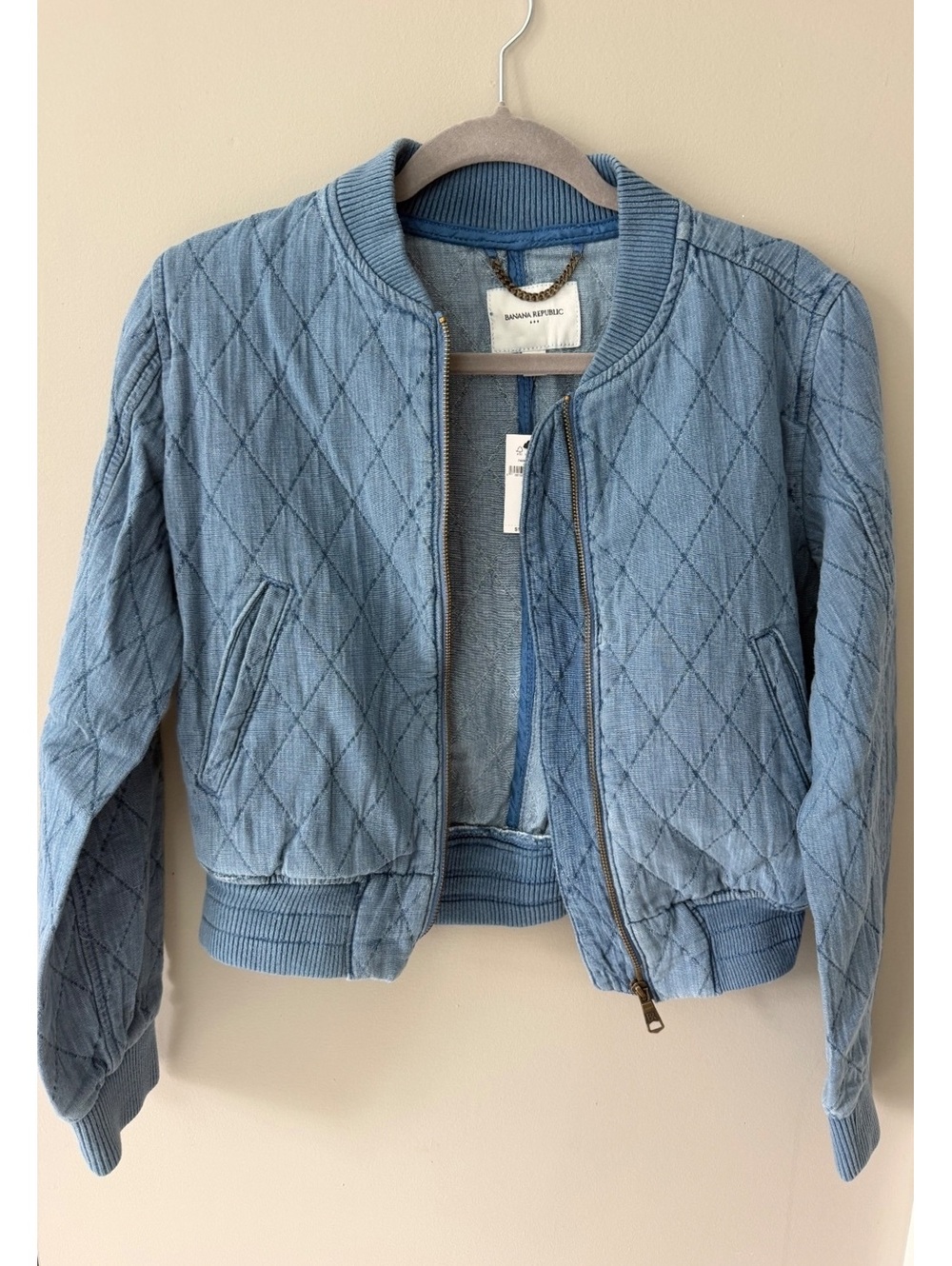 Banana Republic Denim Bomber Jacket